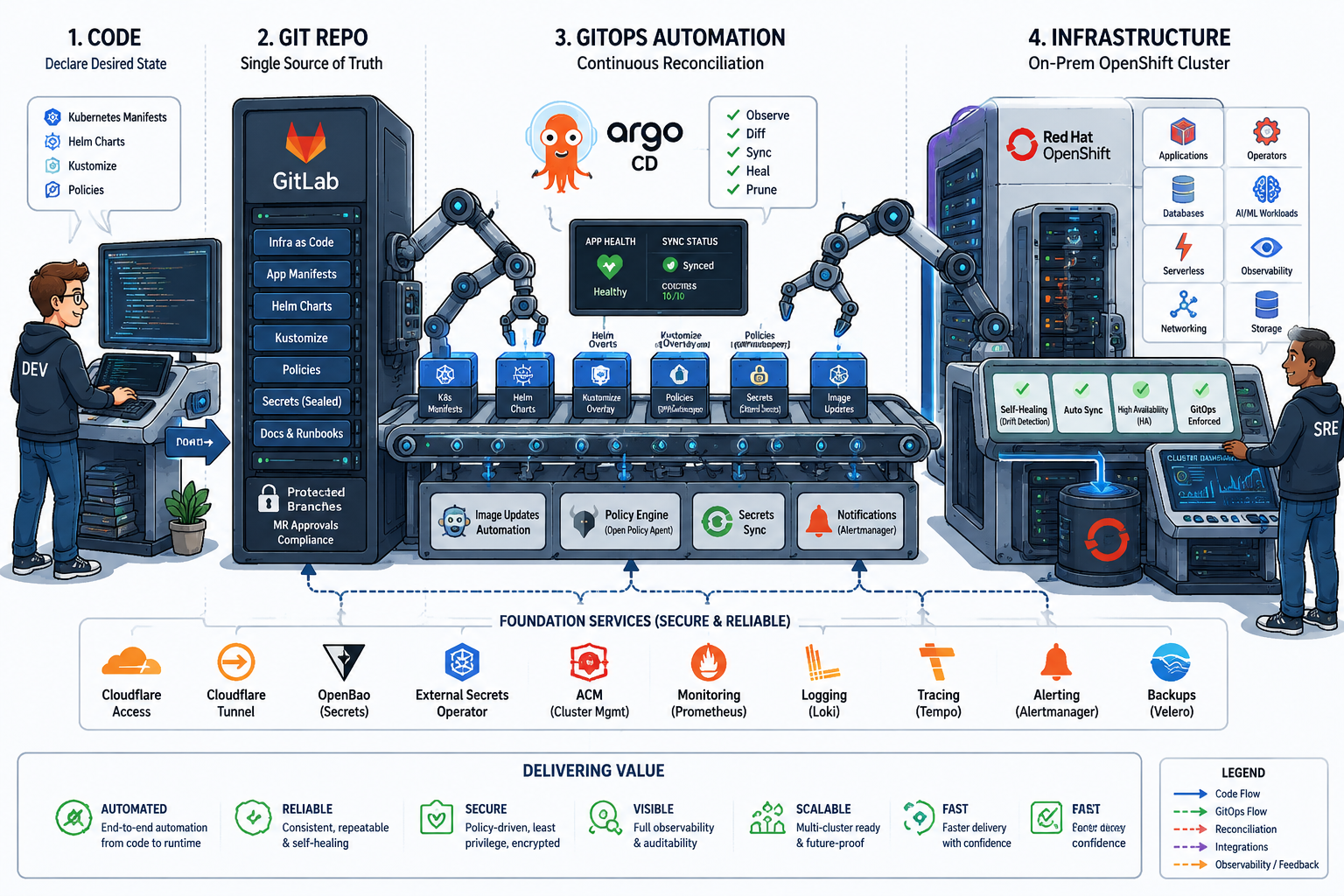 LEMINNOV OpenShift Enterprise Platform Architecture